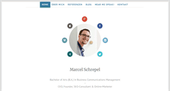 Desktop Screenshot of marcel-schrepel.biz