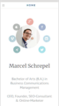 Mobile Screenshot of marcel-schrepel.biz